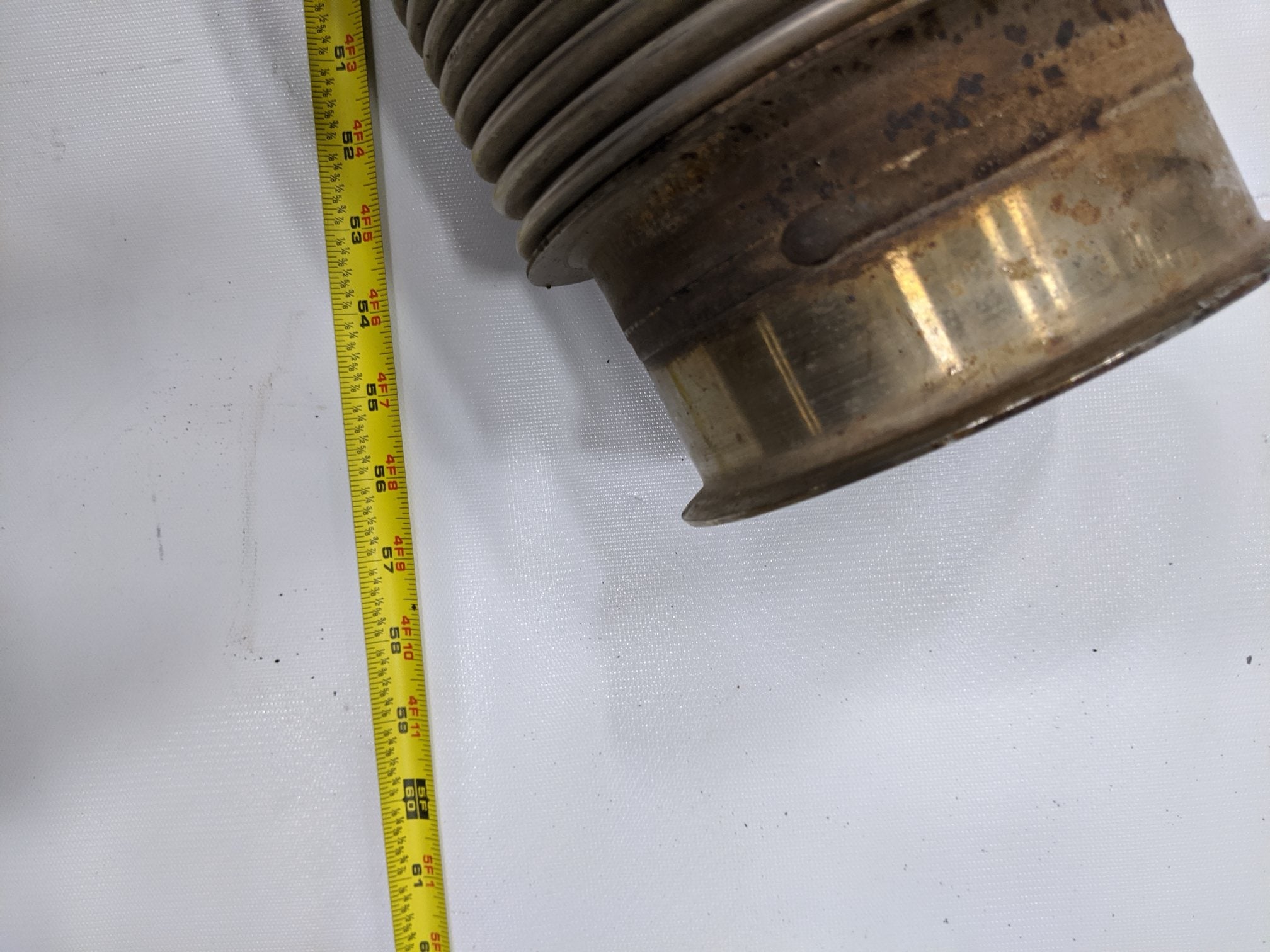 Used Freightliner Cascadia P3 Exhaust Bellows With Pipe - P/N 04-25397-001