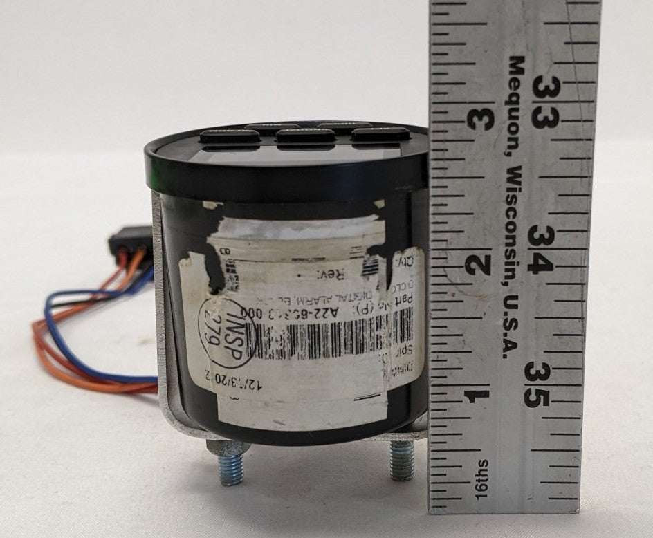 Freightliner Cascadia Digital Alarm Clock A22-69343-000 Used