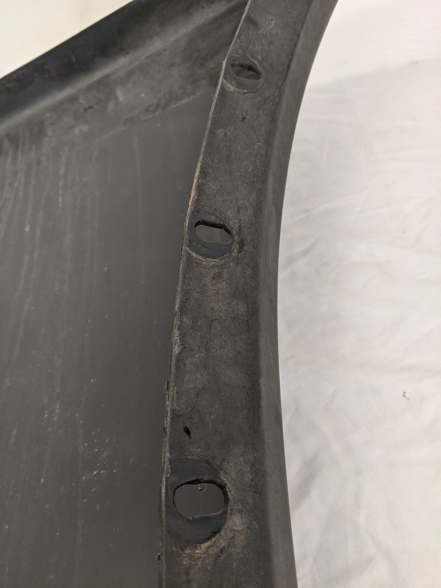 21-27300-005 - Freightliner Right Hand Gray Bumper End - Used