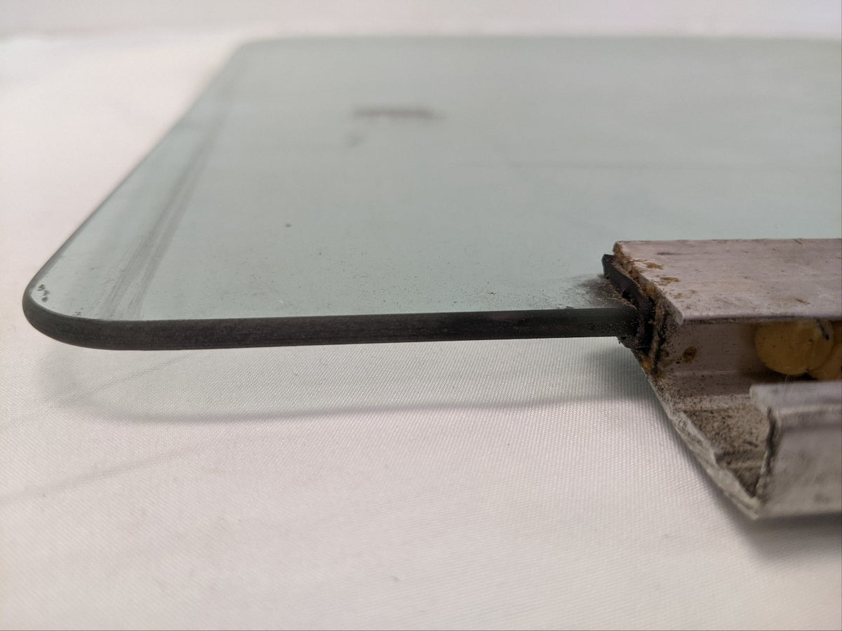 Used FTL Cascadia P3 LH Front Door Tempered Window Glass -P/N 18-53295-000