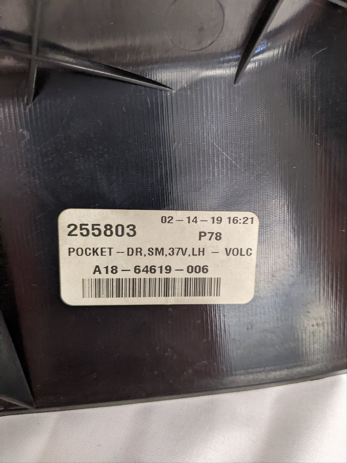Freightliner LH Door Cabinet w/Light | A18-64619-006