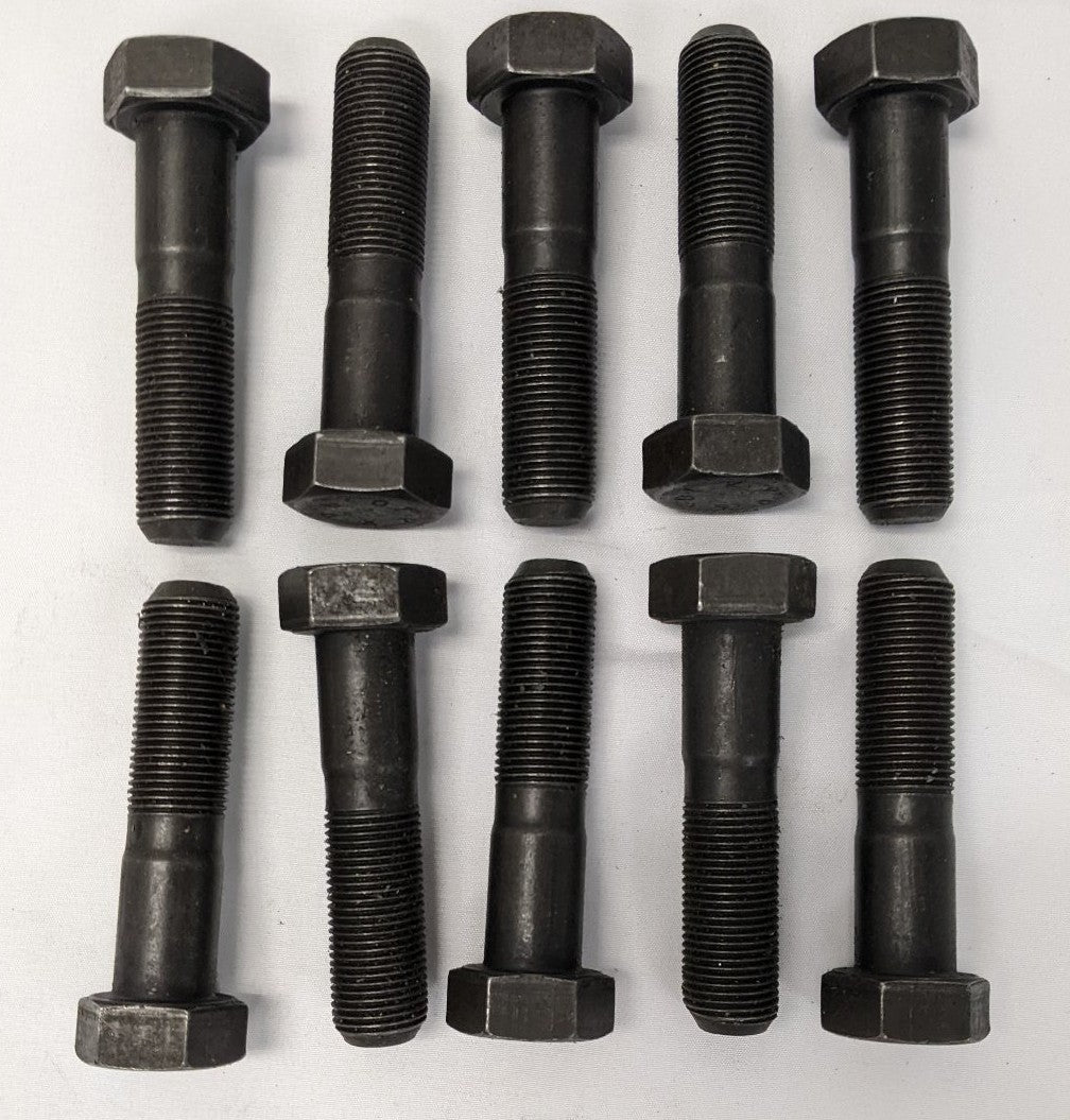 *Lot of 10* New M18-1.5mm x 75mm Partially Threaded Grade 10.9 Steel Hex Bolts