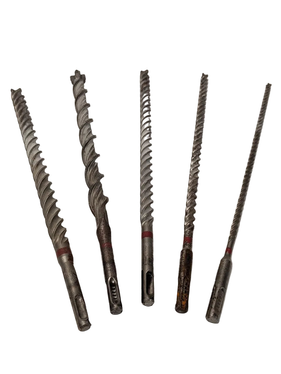 Hilti TE-CX SDS+ Masonry Drill Bit - Lot 5pc 1/4-3/4x12"