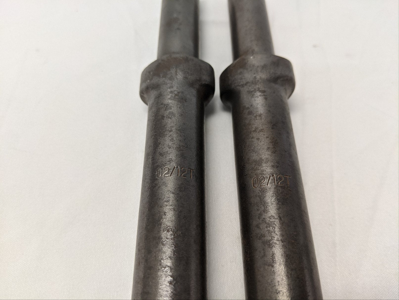 Hammer Chisel Set | 3 Pieces | 1" & 3" Flat Chisels | 12" Round Shank | Used