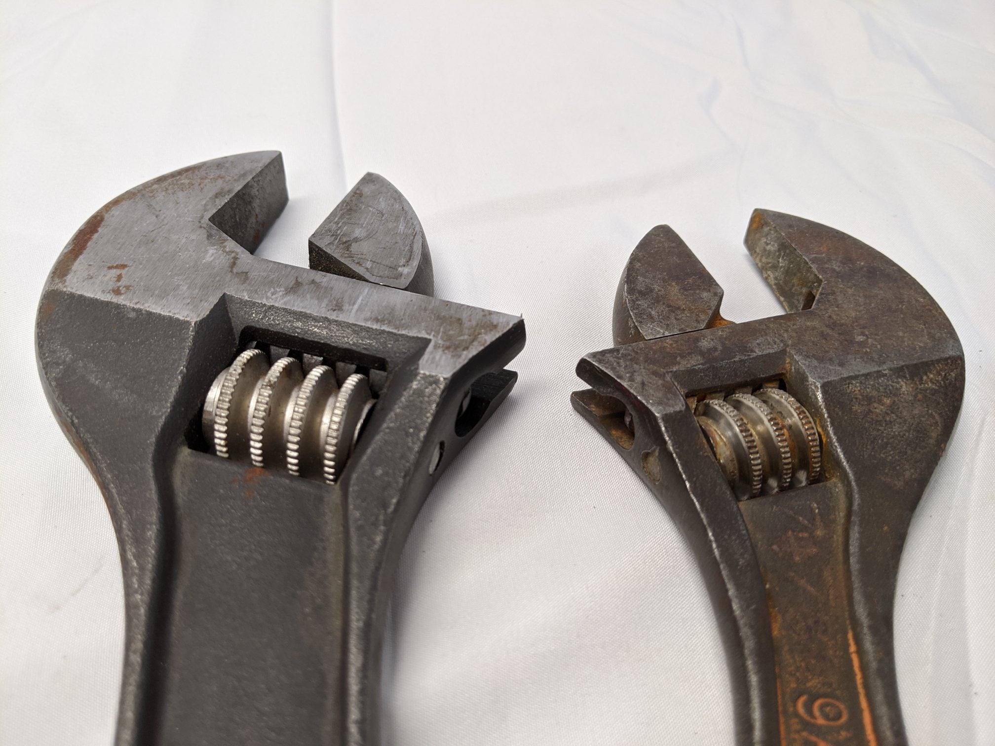 Wright Adjustable Wrench Set - 12", 15" - 9AB12, 9AB15