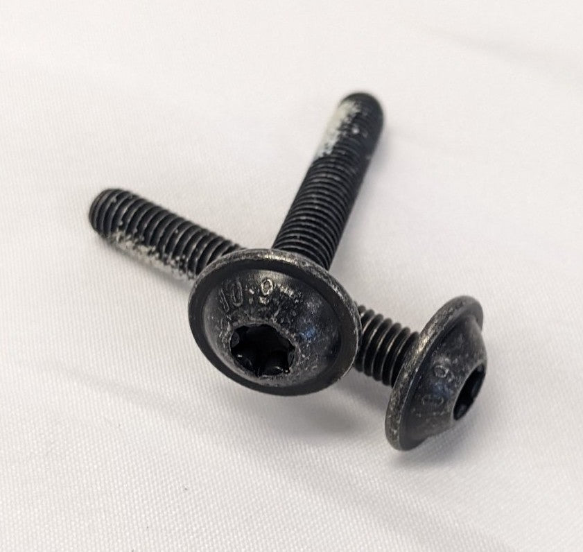 *Lot of 100* New M6-1mm x 40mm Full Thread Round Washer Head (Torx) Machine Screw