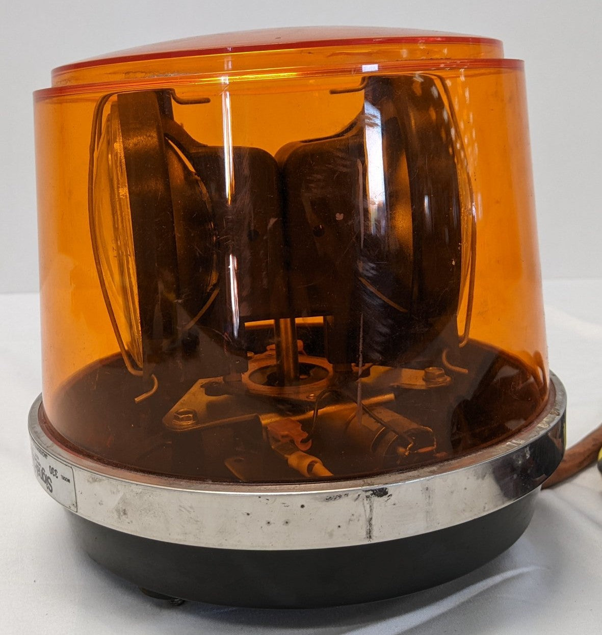 Damaged Signal Stat Amber Automotive Warning Strobe Light - P/N 330