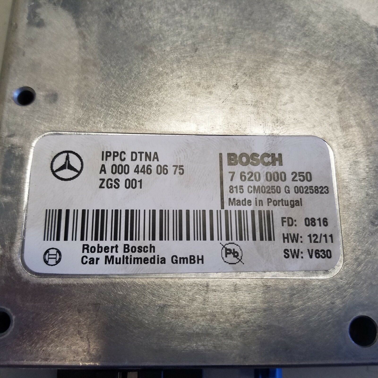Bosch IPPC ECU Control Unit for Freightliner - P/N 7 620 000 250