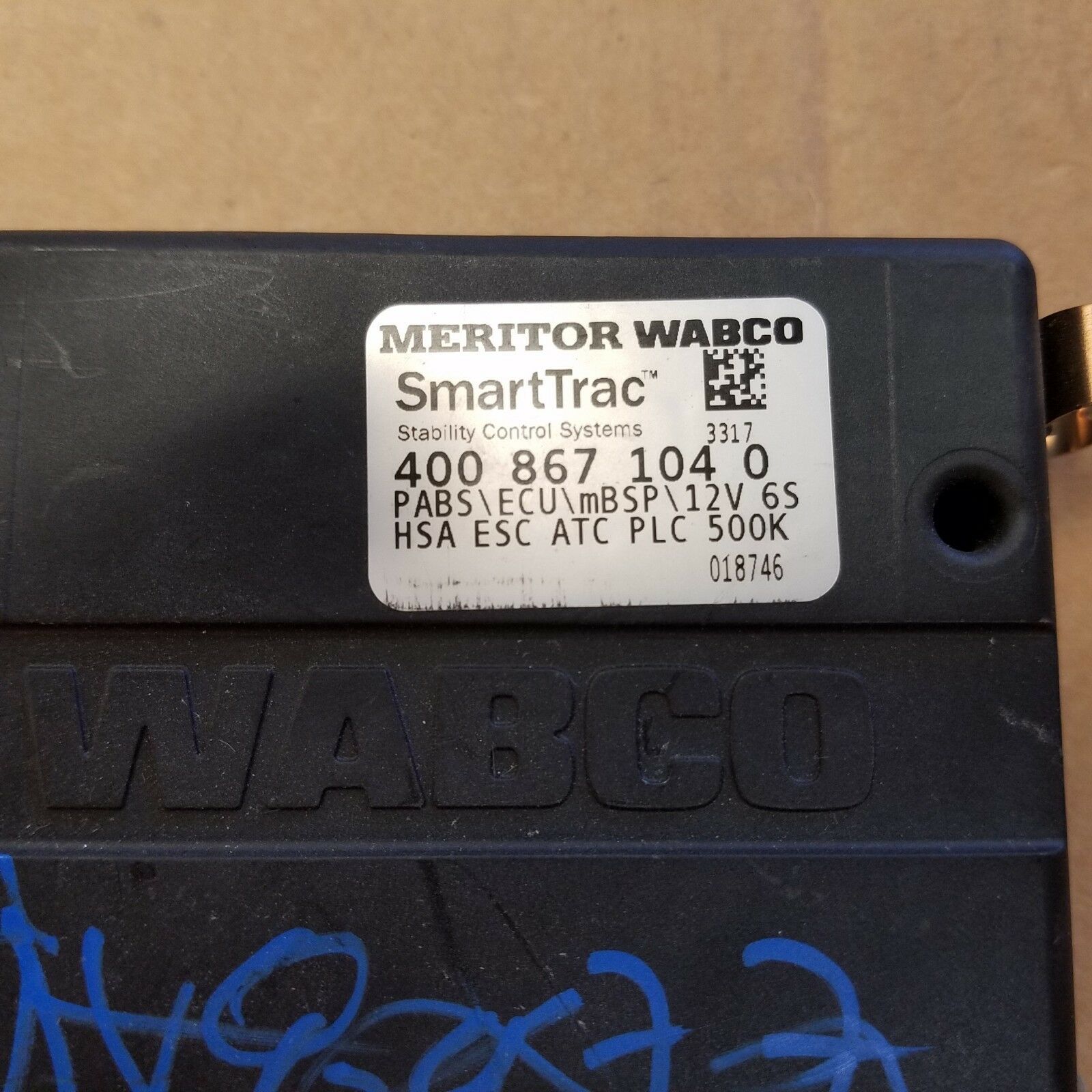 Meritor Wabco SmartTrac ABS ECU Controller for Freightliner - WAB 400 867 104 0 (3939620847702)