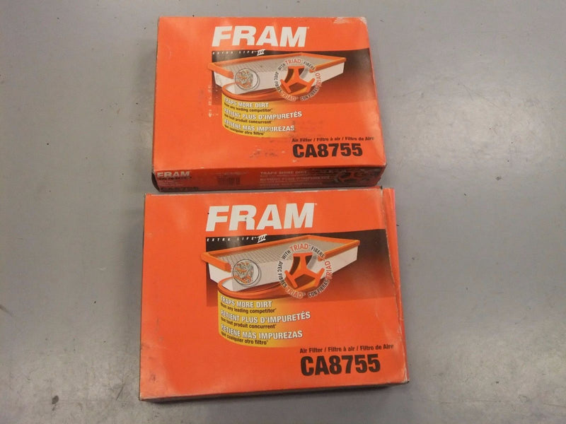 FRAM Extra Guard Flexible Panel Air Filters- set of two P/N CA8755 (3961034604630)