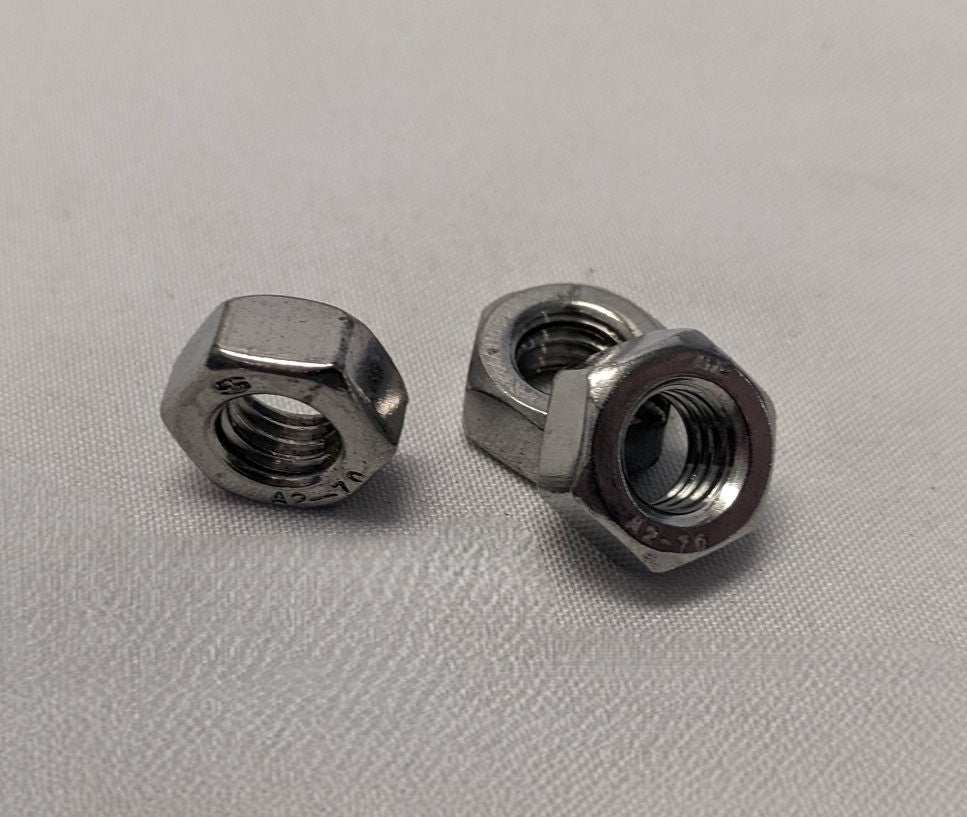 *Lot Of 200* New M8-1.25 A2-70 Stainless Steel Nuts