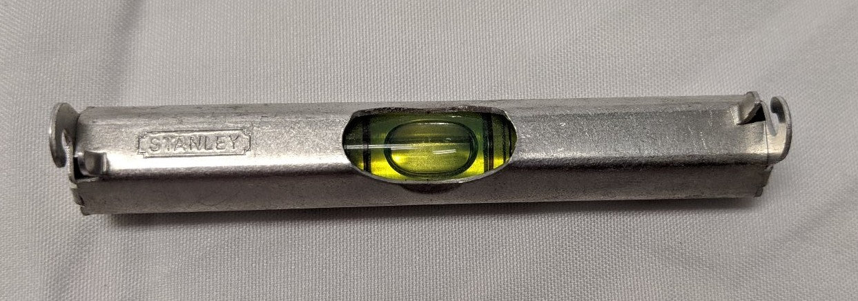Stanley 3" Aluminum Line Level | Lot of 10 | P/N 42-287 | Construction Tool