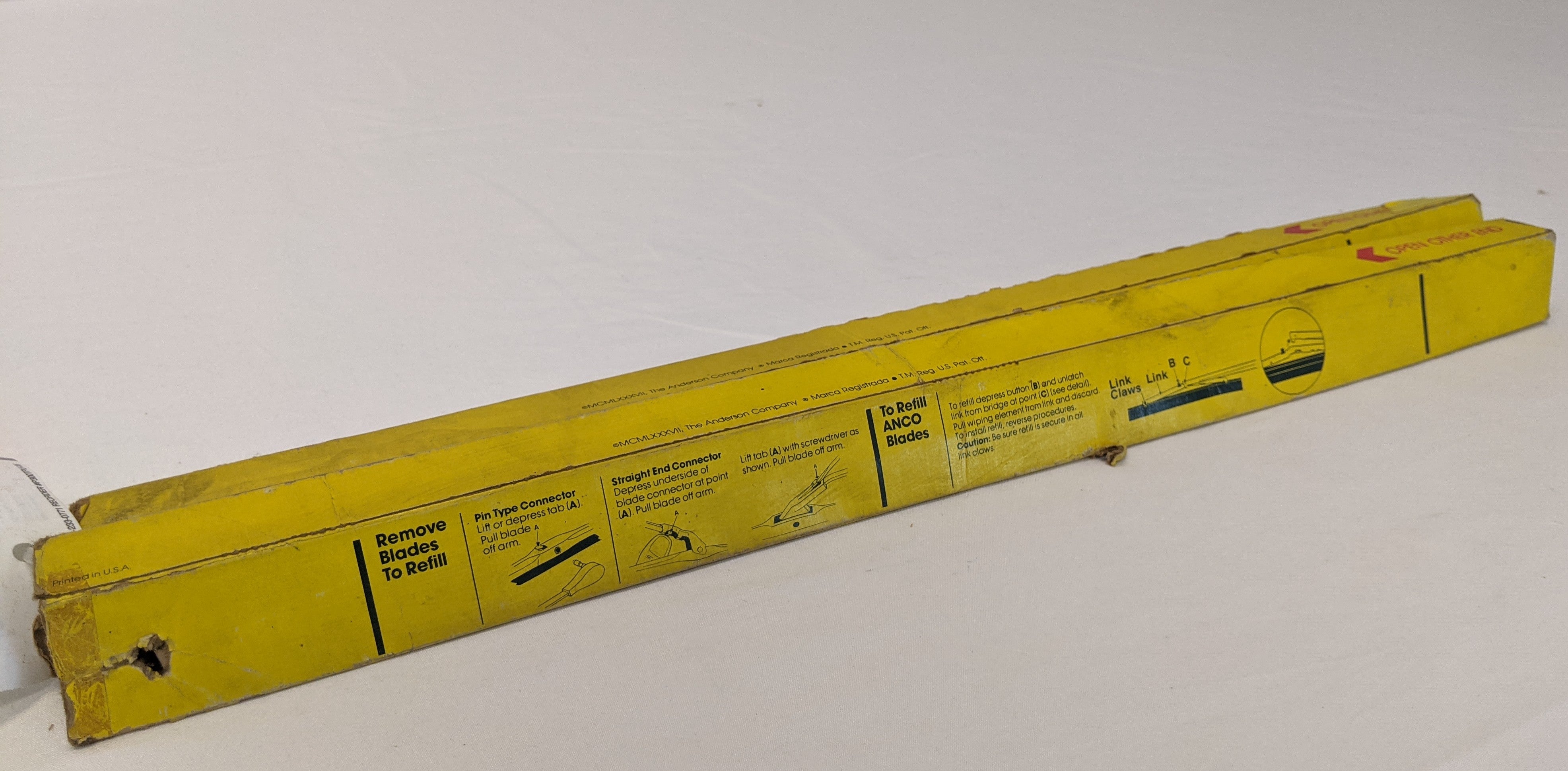 *Lot Of 5* Anco Series 12 15" Windshield Wiper Refill (10016871874876)