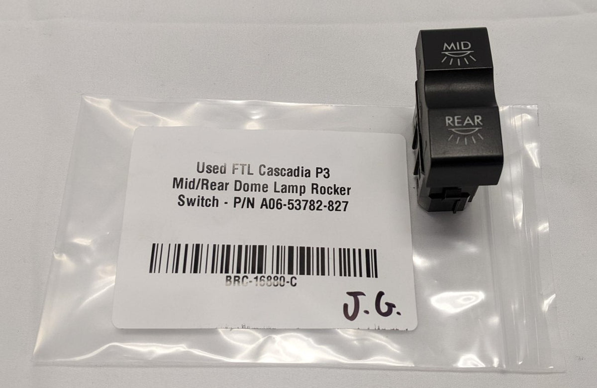 Freightliner Cascadia Mid/Rear Dome Lamp Switch A06-53782-827
