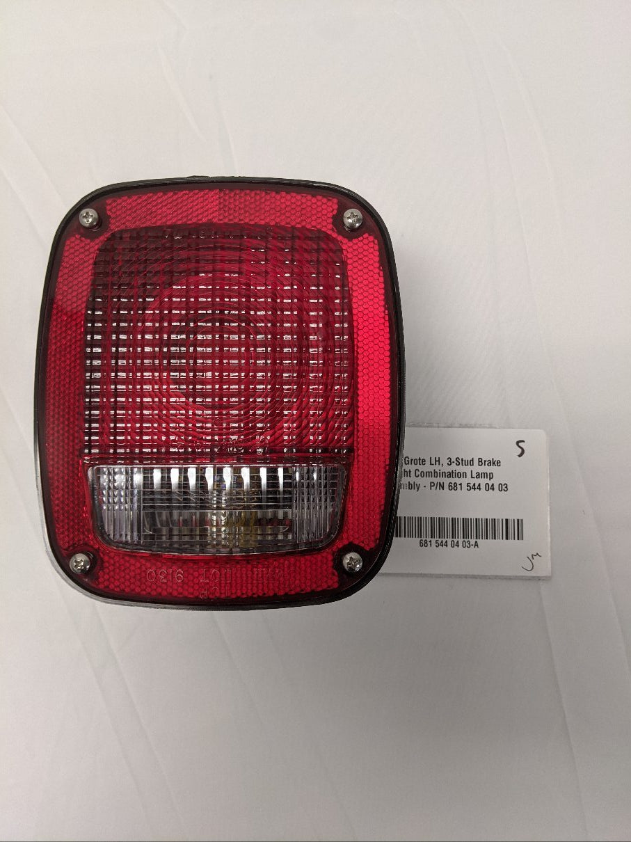 Grote LH Brake Stop Tail Backup Lamp 3-Stud | 6815440403