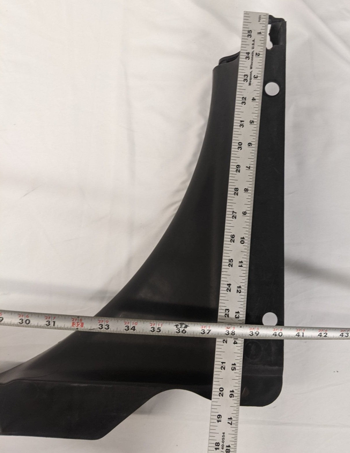 Damaged Freightliner Black Radiator Fan Shroud Top - P/N 05-30848-000