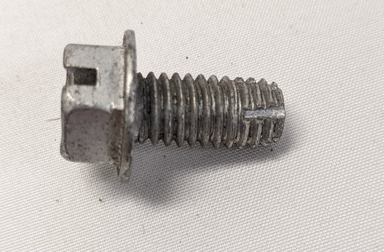 *Lot of 50* New M10X1.5 x 20mm Galvanized Steel Slotted/Hex Self-Tapping Bolts