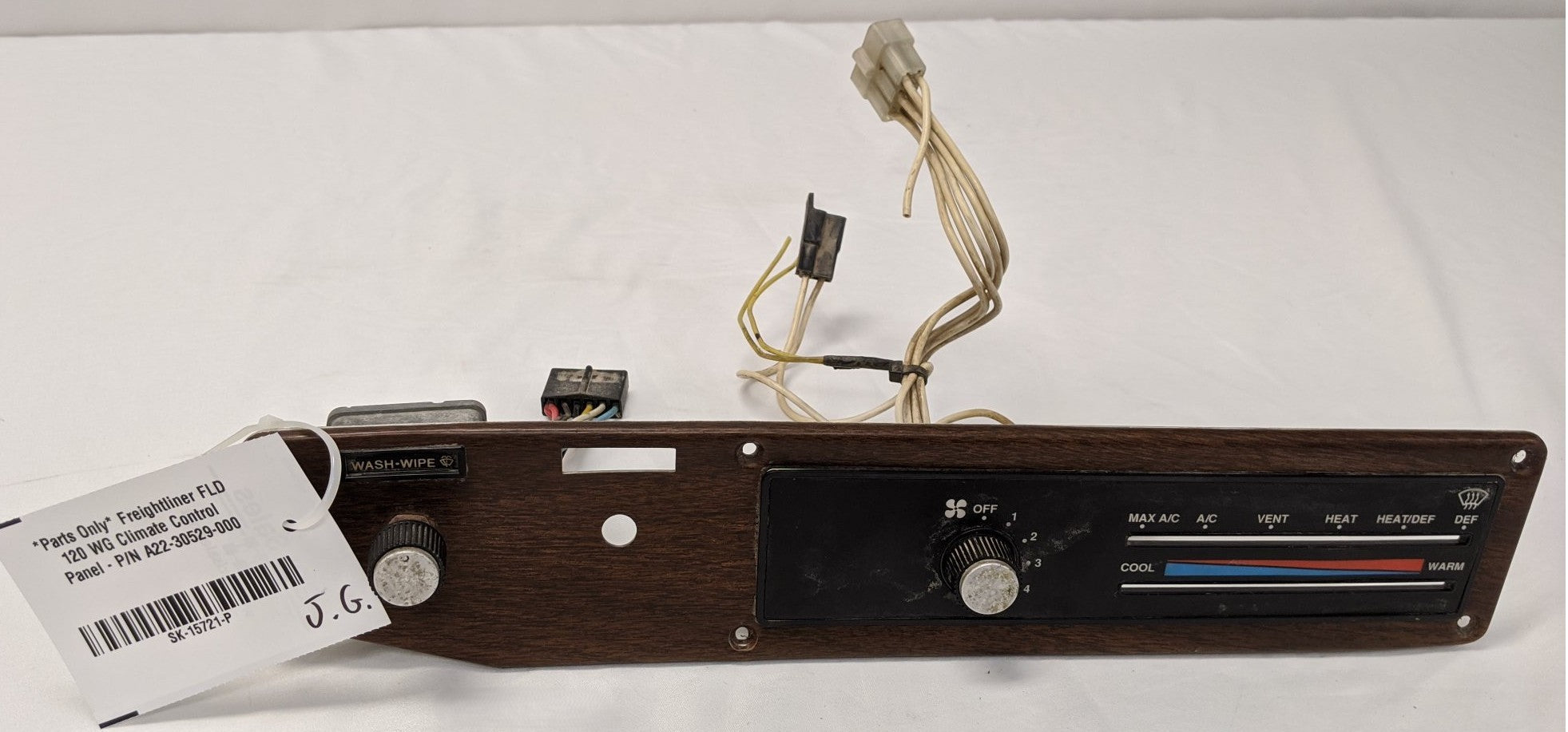 *Parts Only* FTL FLD Classic 120 WG Climate Control Panel - P/N A22-30529-000