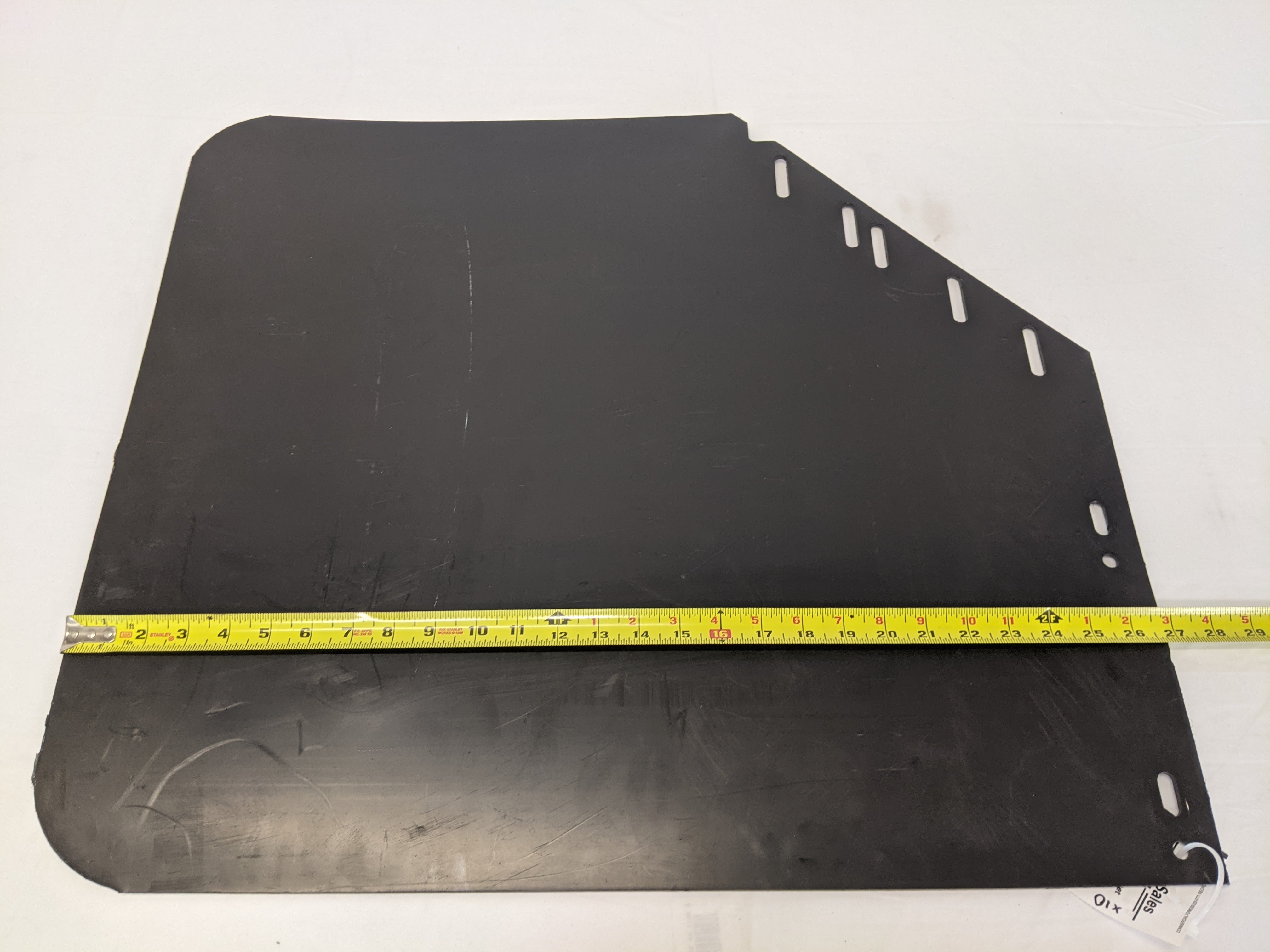 *Set Of 2* Used RH & LH 27" Rear Mud Flap w/ FTL Logo - P/N 22-79217-222, -212 (10137987252540)