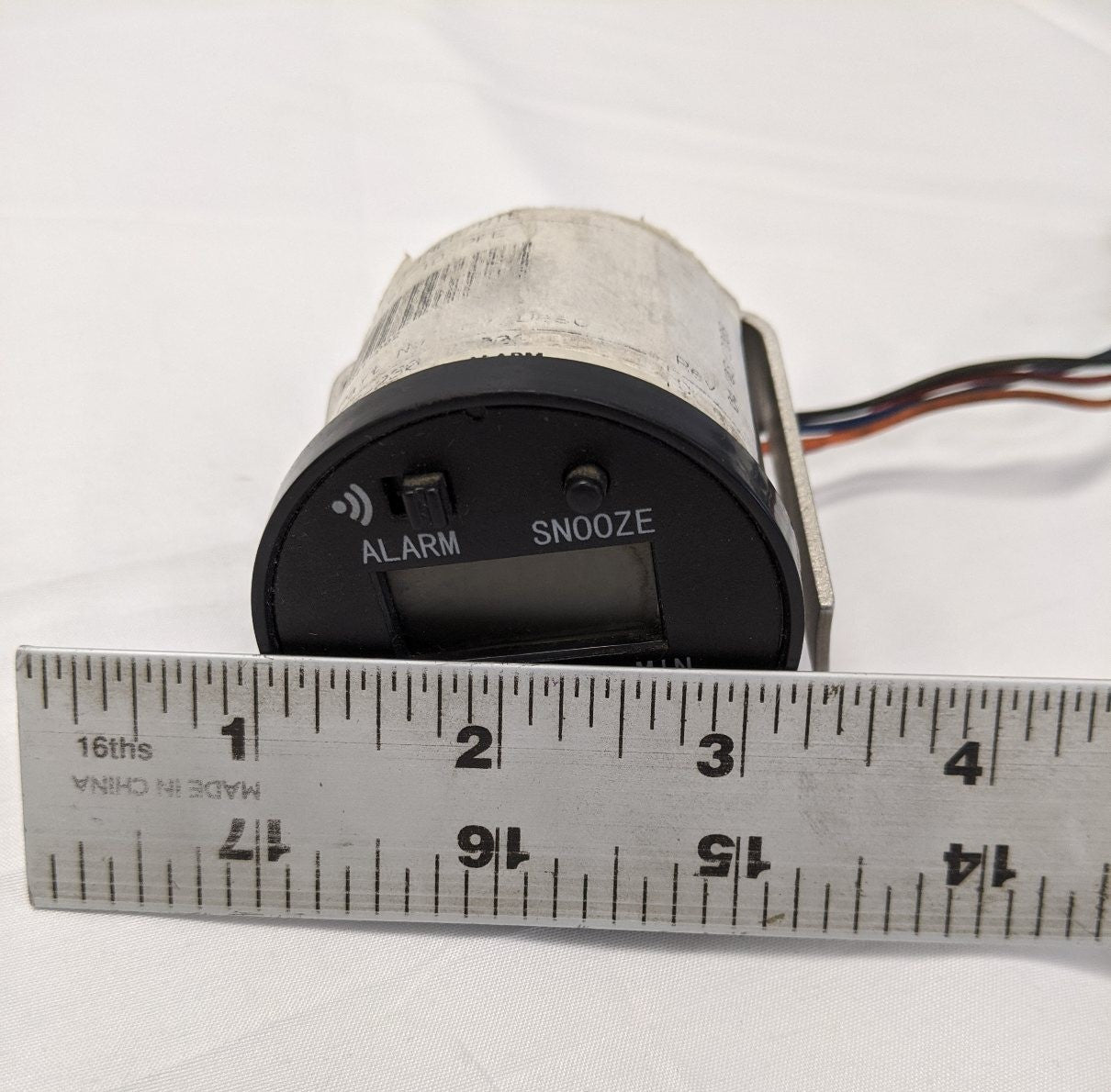 Used Freightliner Cascadia P3 Black Digital Alarm Clock - P/N A06-23041-002