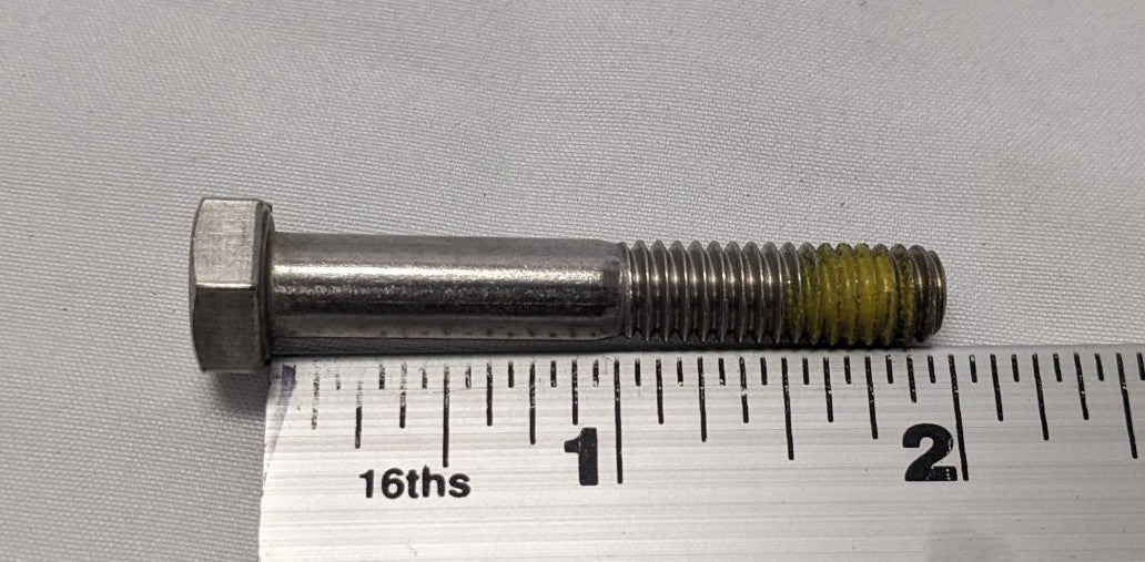 *Lot of 50*New 5/16"-18 x 2" Partly Threaded Coarse Stainless Steel Hex Bolts