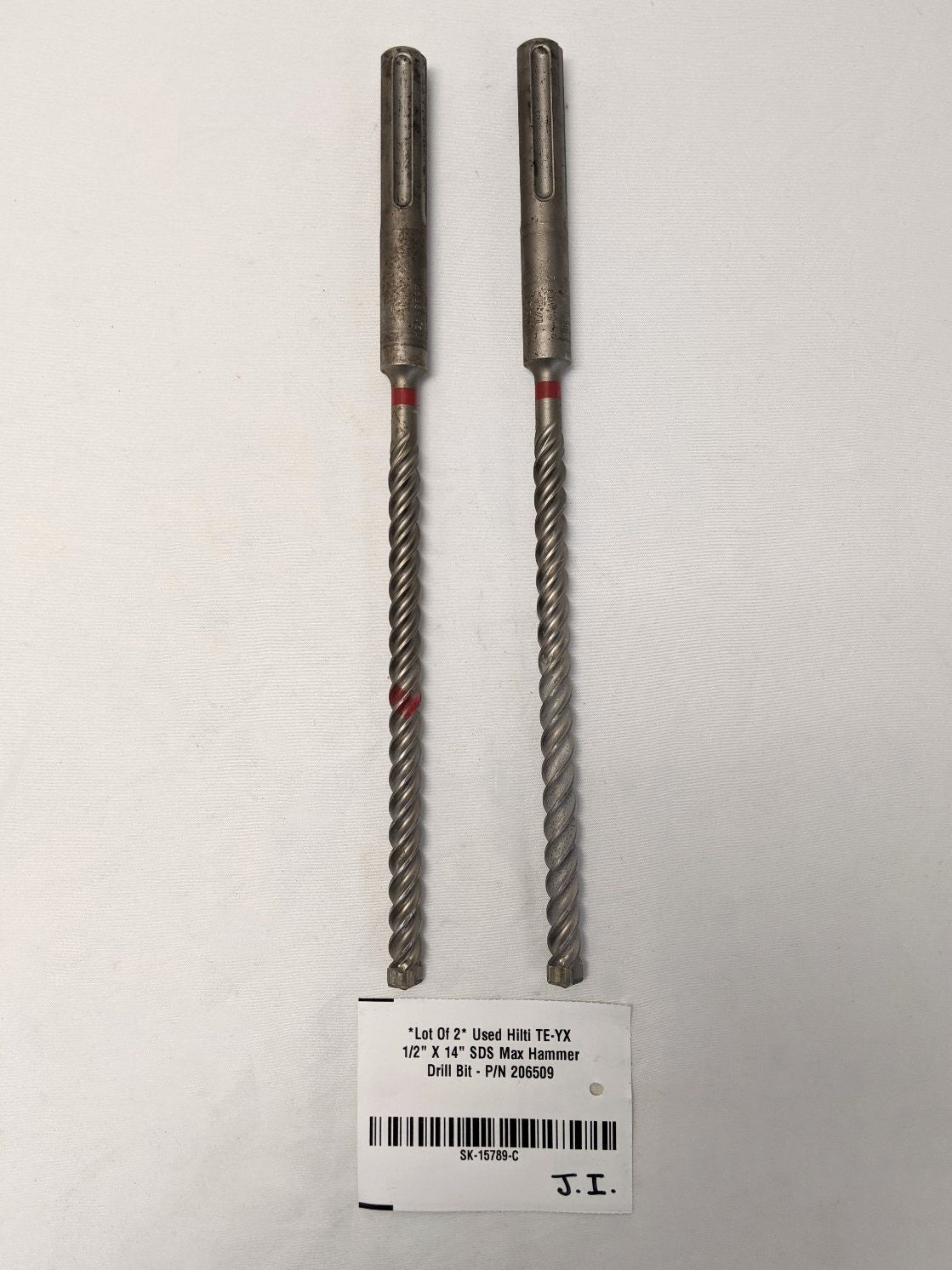 Hilti TE-YX 1/2x14 SDS Max Drill Bit (206509) - Lot of 2