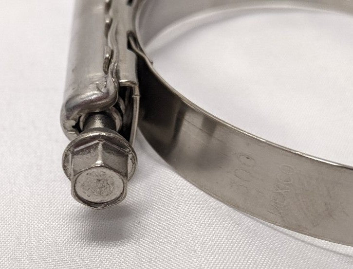 *Lot of 5* New 2-3/16 - 3-1/4" (56-82 MM) Stainless Steel Hose Clamps
