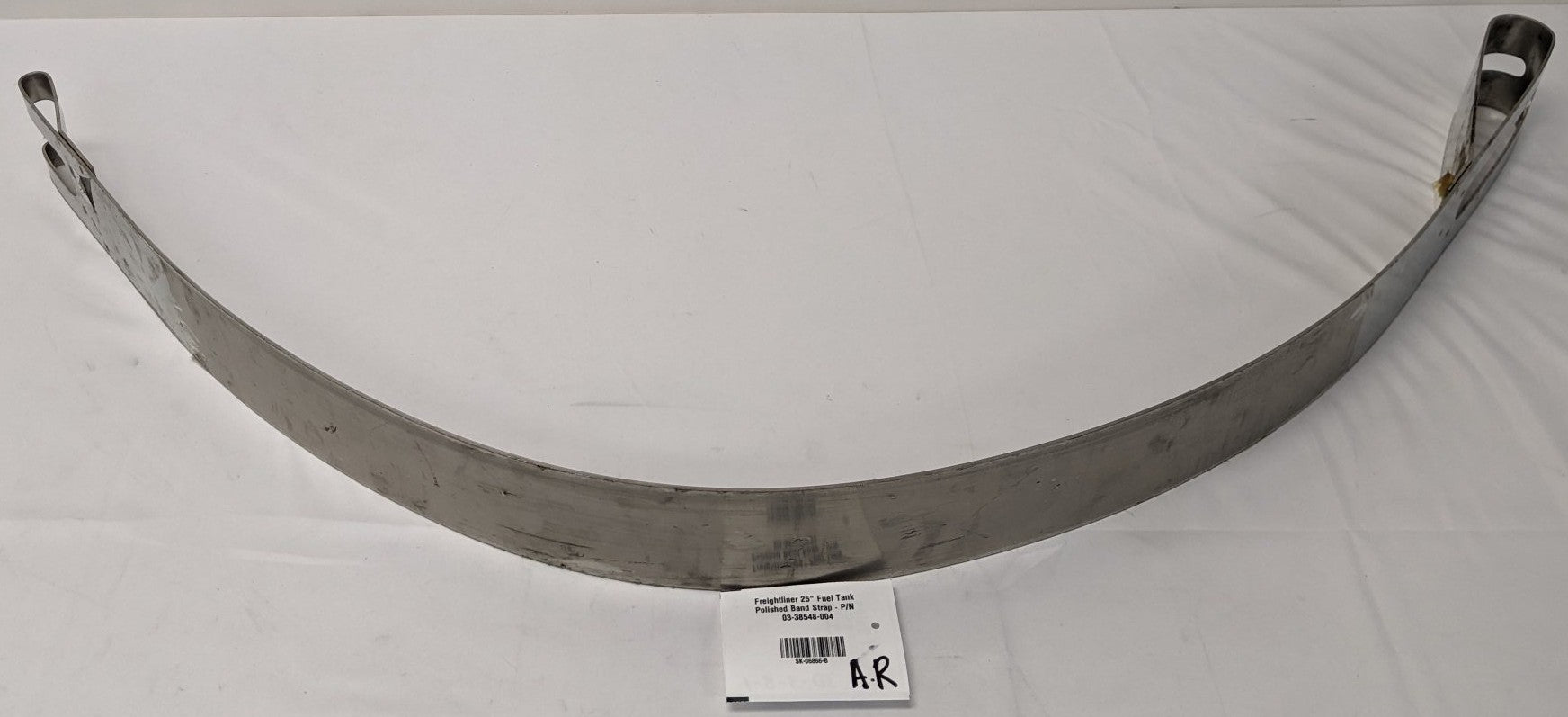 Freightliner 25" Polished SS Fuel Tank Band Strap | 03-38548-004
