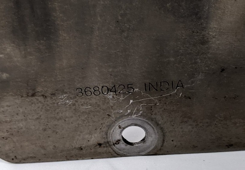 Used Cummins ISX Block Stiffener Plate | P/N 3680425