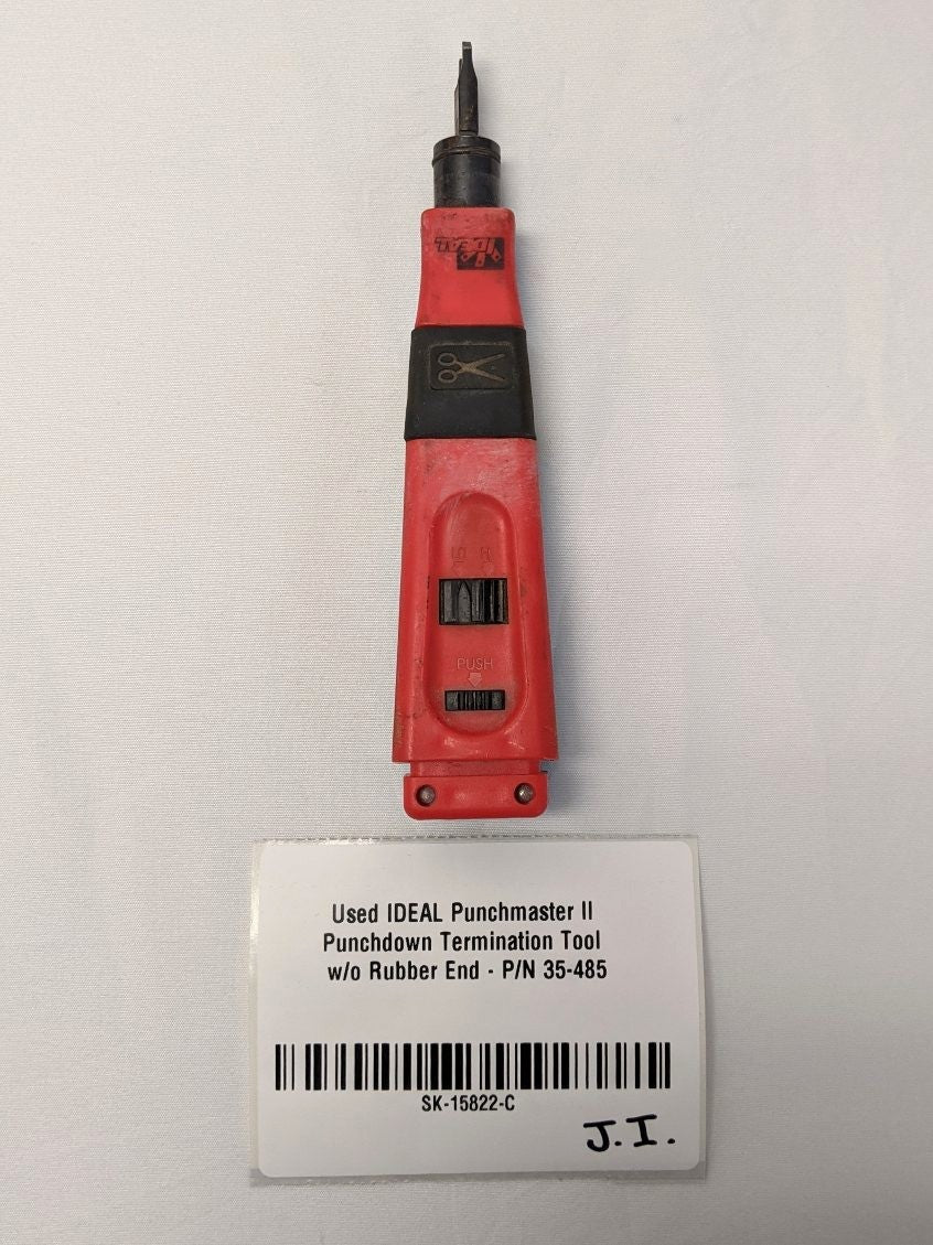 IDEAL Punchmaster II Punchdown Tool (35-485) - No Rubber End