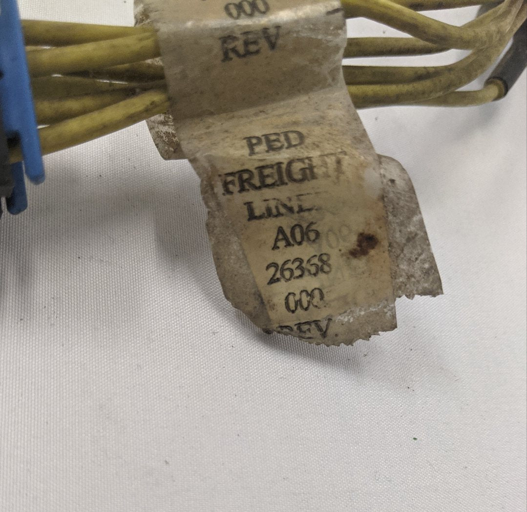 A06-26368-000 - Freightliner Sleeper Control Panel Wiring Harness (used)