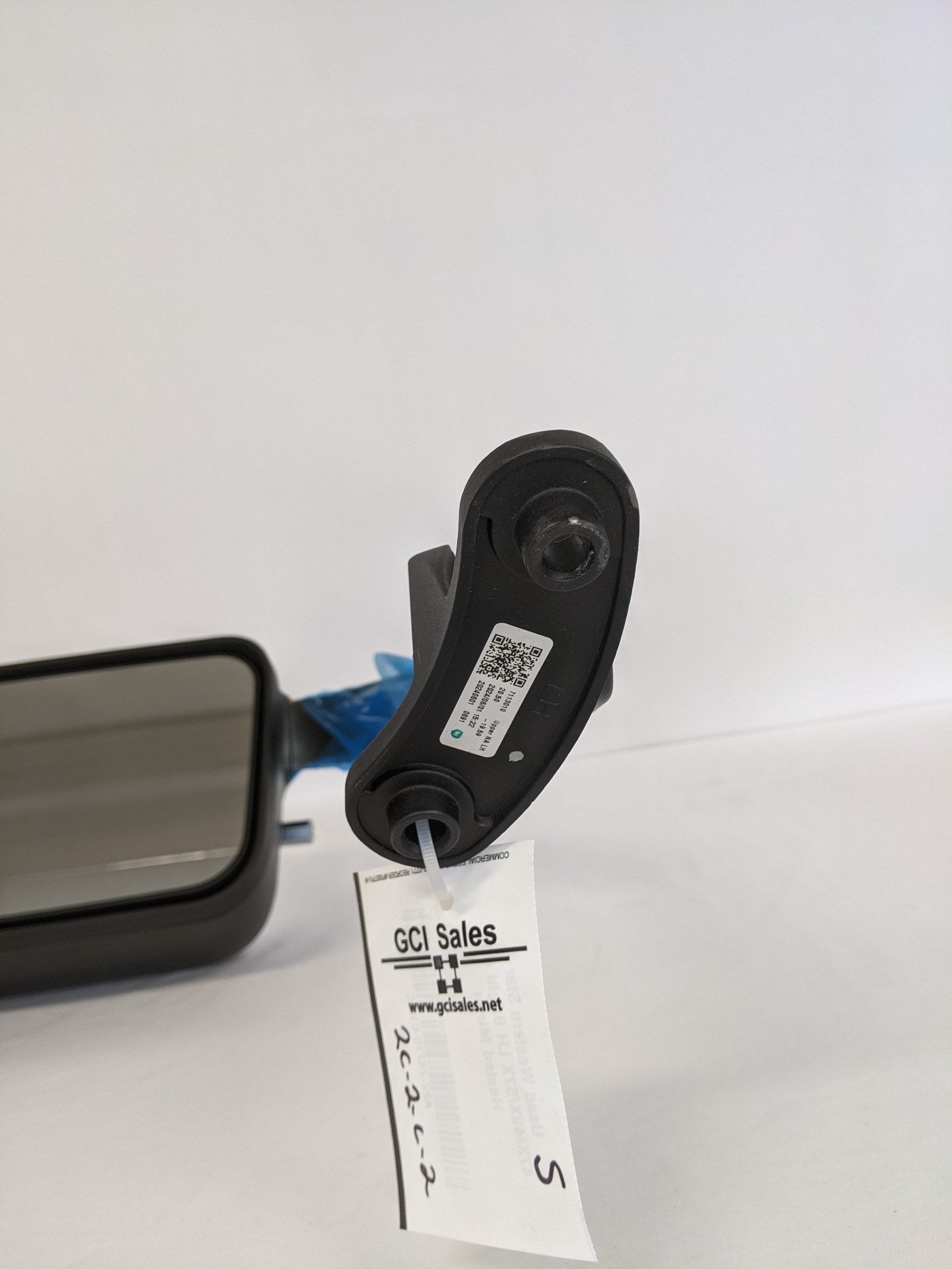 Used Western Star 47X/49X/57X LH Bright Arm Heated Mirror - P/N A22-78779-018 (8005415239996)