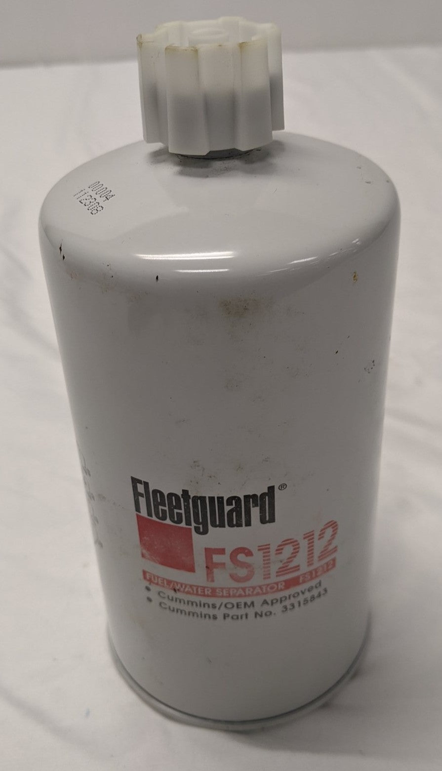 Fleetguard Spin-On Fuel Water Separator Filter - P/N FS1212