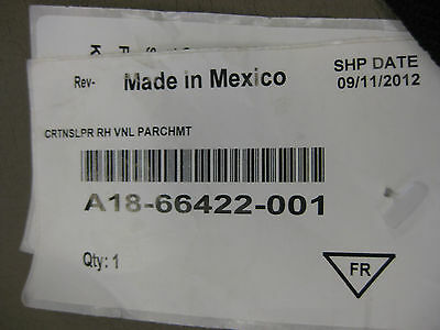 Freightliner Vinyl Right Hand Sleeper Curtain - P/N  A18-66422-001 (3939775414358)