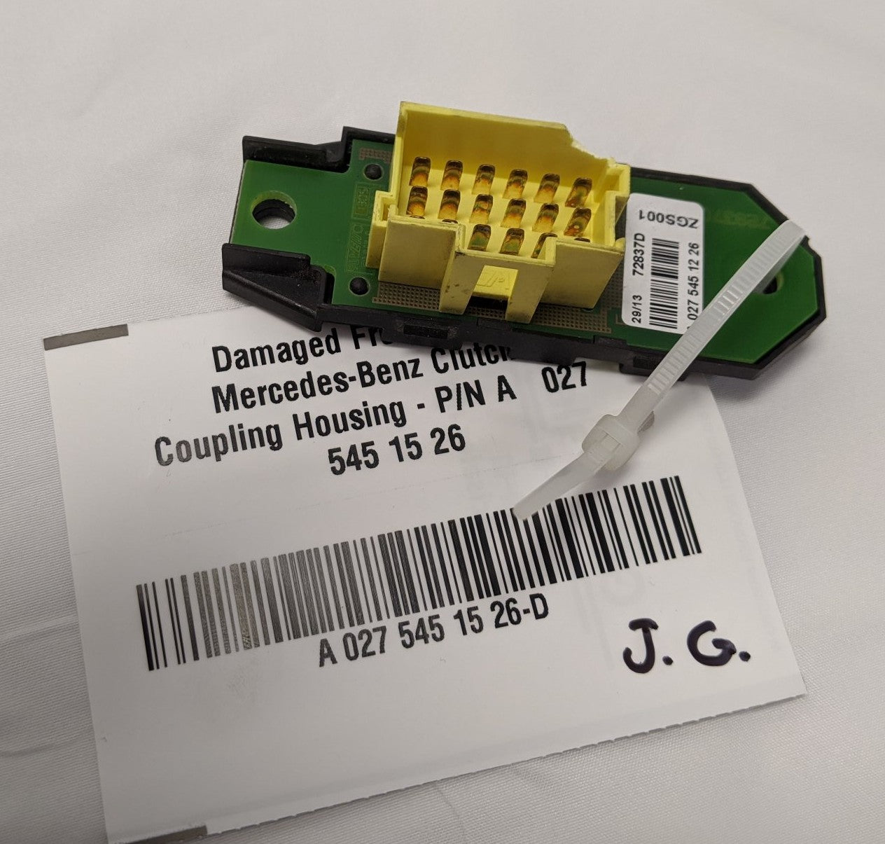 Damaged Freightliner Mercedes-Benz Clutch Coupling Housing - P/N A   027 545 15 26