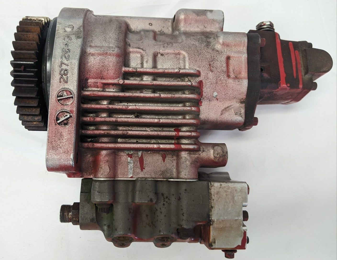 Used Cummins ISX15 Two Piston High Pressure Fuel Pump -P/N 2872662