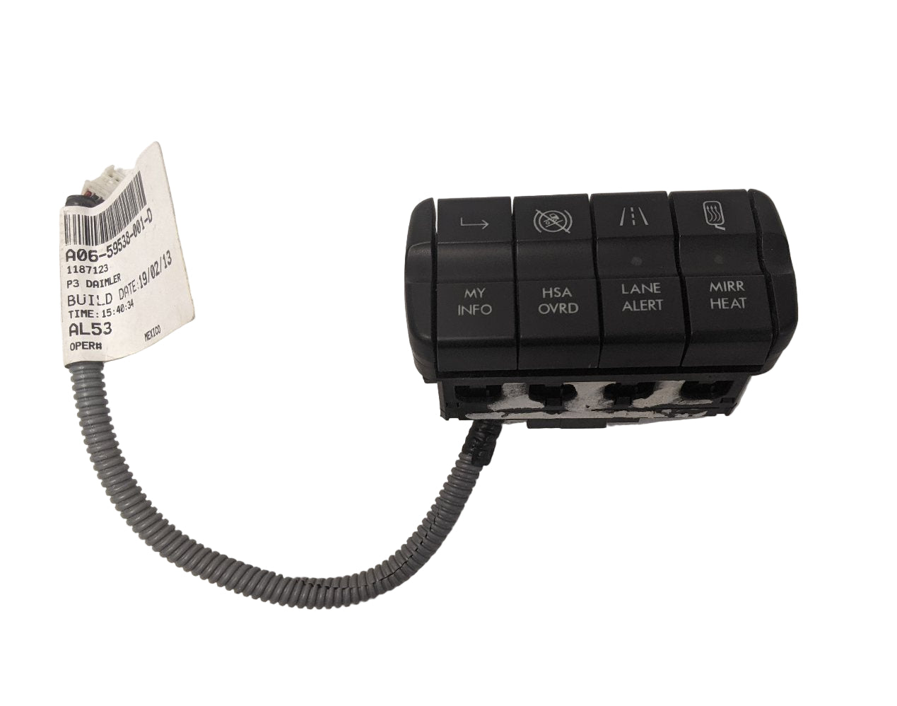 Used Freightliner Rocker Switch Panel ECU Module - P/N  A06-60973-000