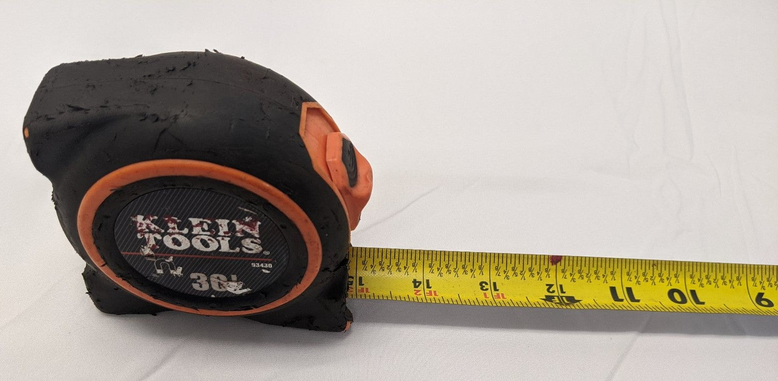 30 Foot Tape Measures | Lot of 4 | Stanley PowerLock FatMax Klein | Used