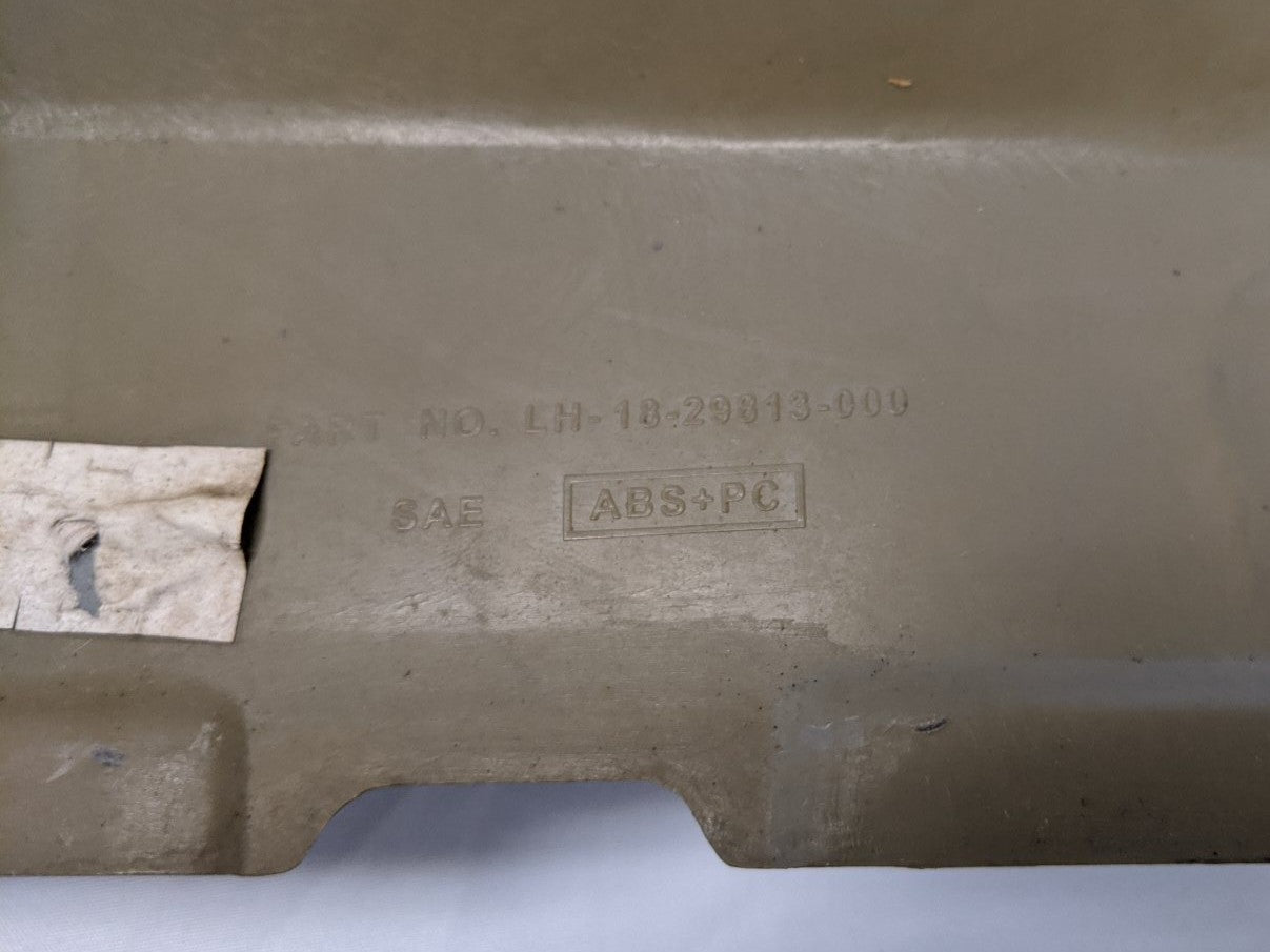 Used Freightliner Columbia LH Upper A-Pillar Cover Trim - P/N 18-29813-000