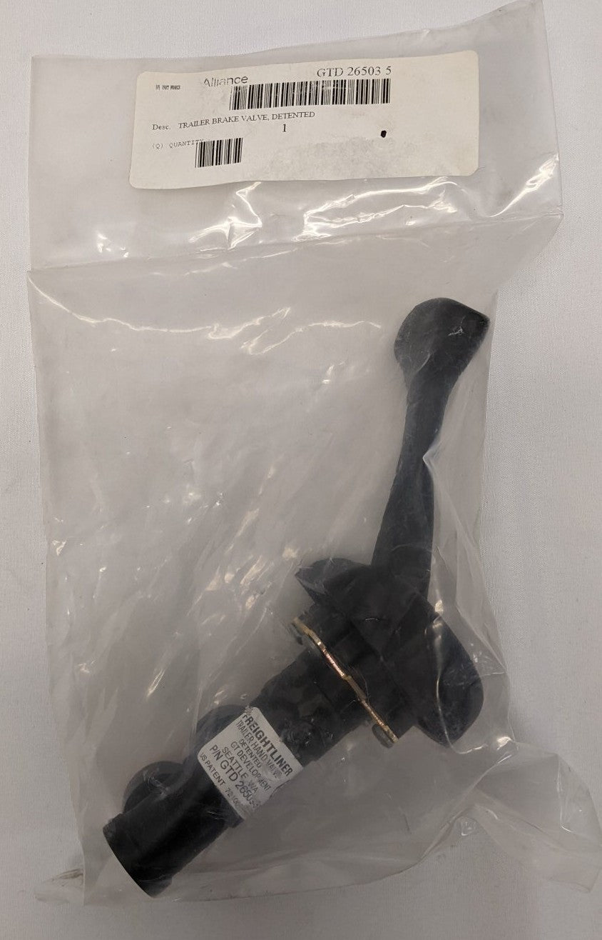 New Freightliner Detent Dash Mounted Trailer Brake Hand Control - PN GTD 26503 5