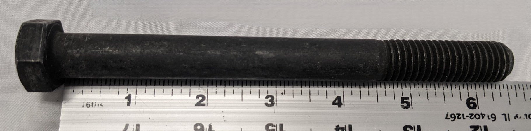 *Lot of 4* New 5/8"-11 x 6-1/2" Partly Threaded Coarse Grade 8 Steel Hex Bolts