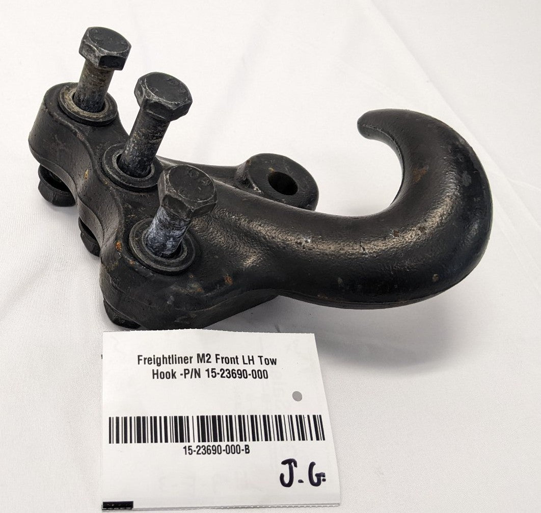 Freightliner M2 LH Front Tow Hook -P/N 15-23690-000