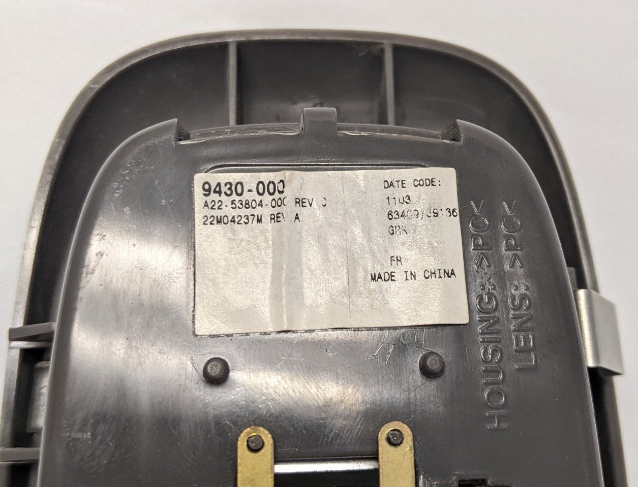 Used Freightliner Cascadia P3 M2 Interior Dome Light A22-53804-000