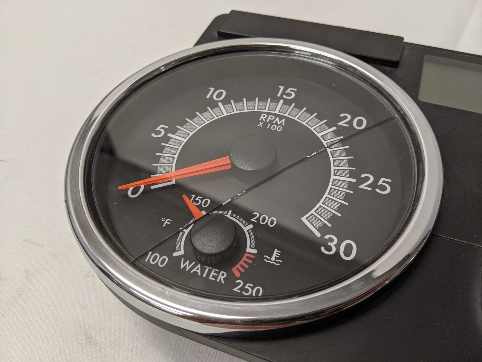 Damaged Western Star Km/Hr NAFTA Instrument Panel Dash Cluster-P/N A06-93159-124