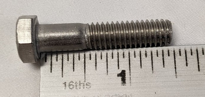 *Lot of 50* New 5/16"-18 x1 1/2" Partly Threaded Stainless Steel Hex Bolts