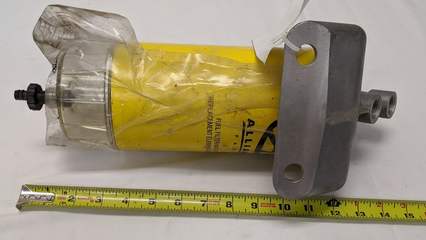 Used Alliance 7 Micron Fuel Water Separator w/o Heat - P/N 03-33417-671