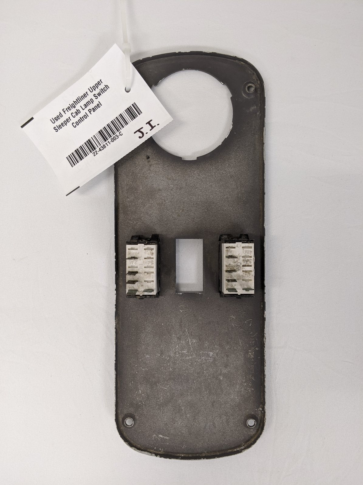 Used Freightliner Columbia Sleeper Light Switch Control Panel - P/N 22-43811-003