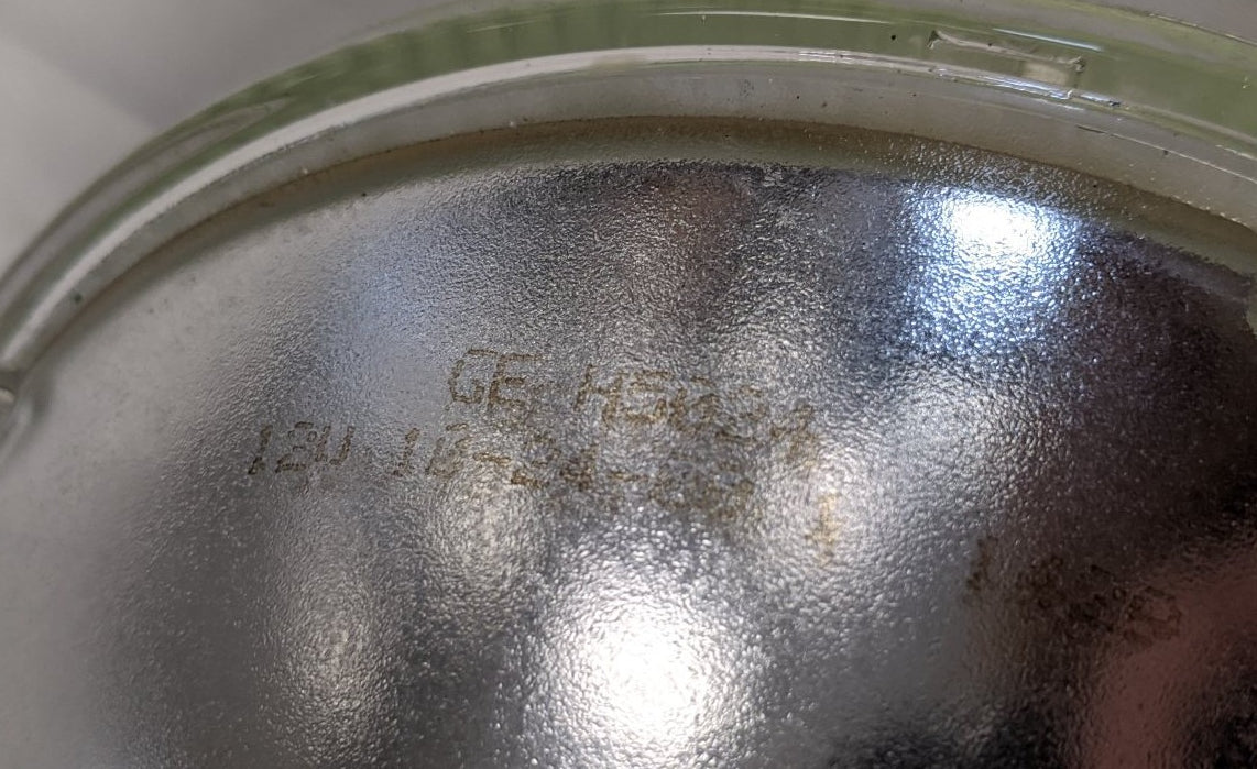 General Electric 7 Inch Double Filament Halogen Head Lamp - P/N GE H5024