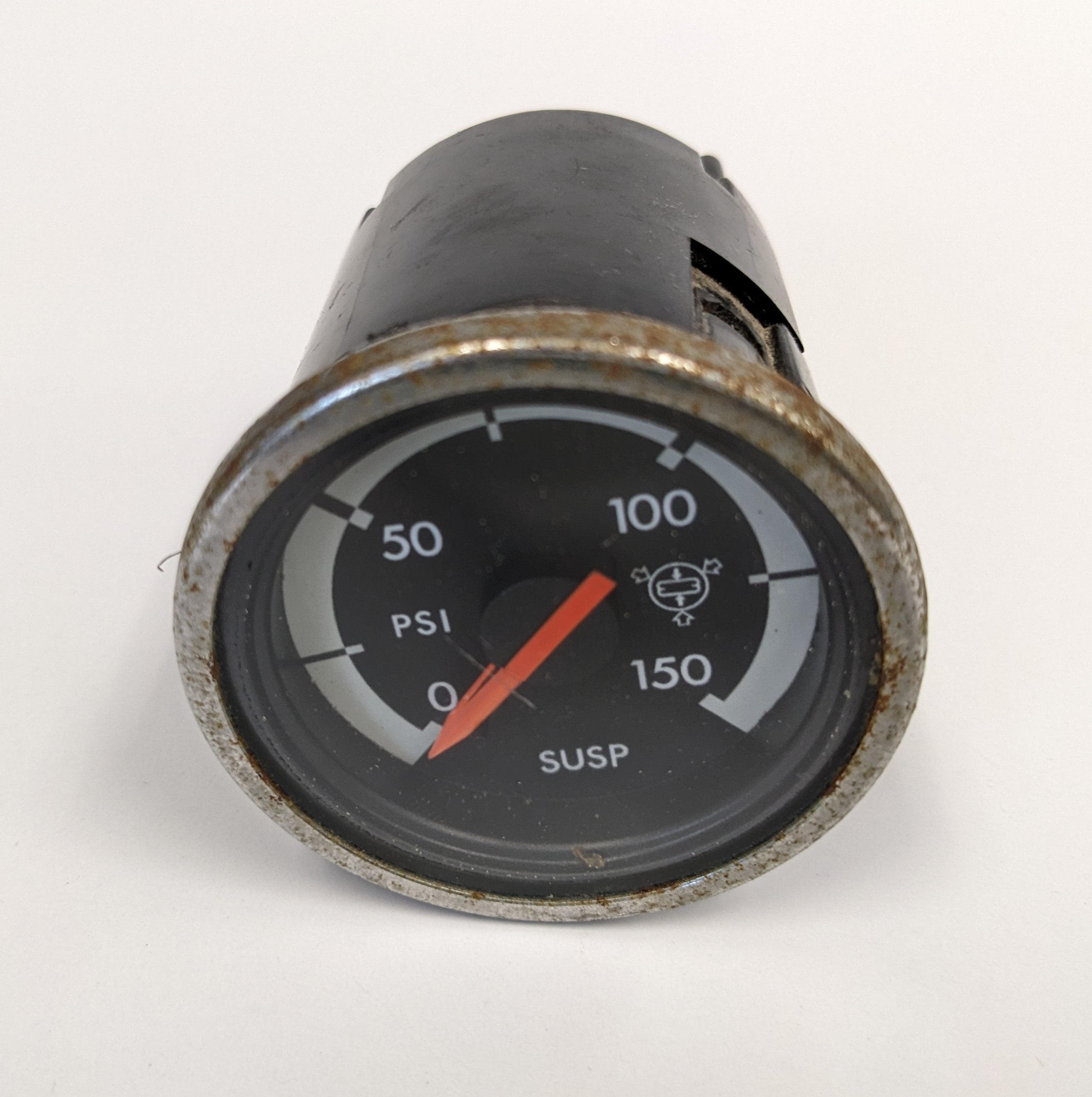 *Rust* Freightliner Columbia Rear Suspension Air Pressure Gauge -PN 22-53812-110 (10098574885180)