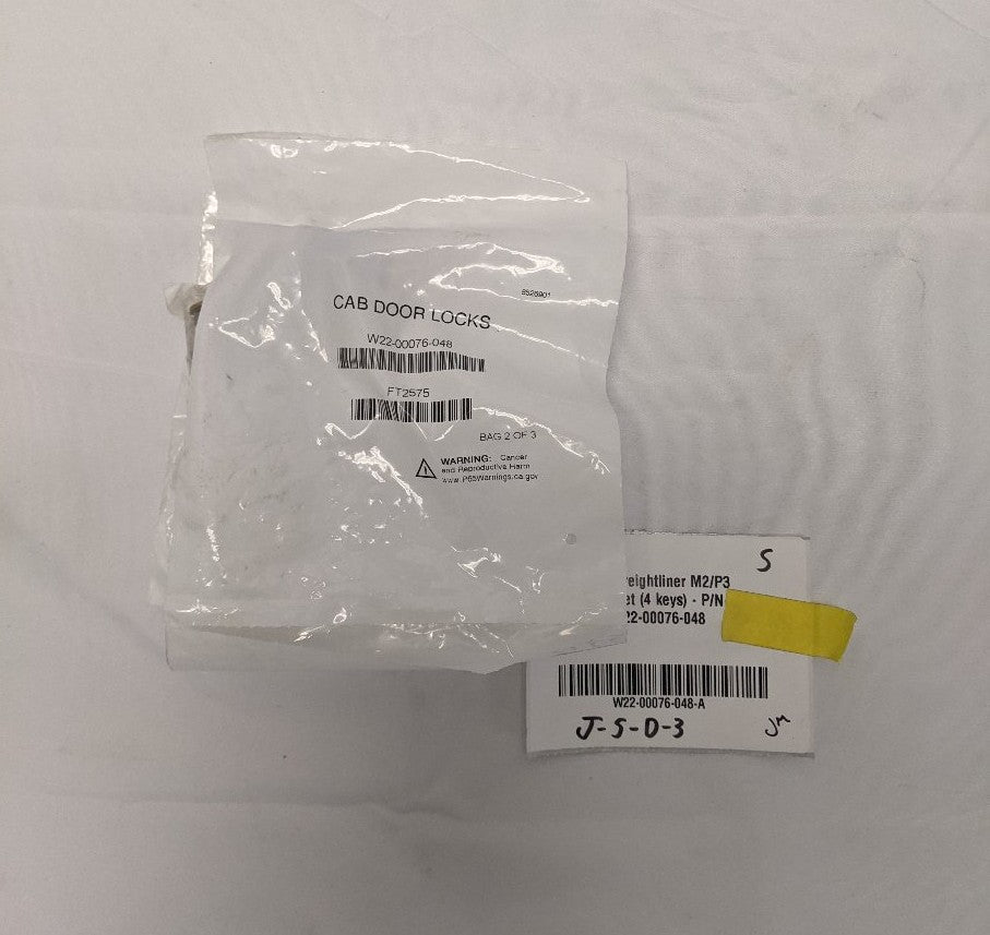 Freightliner M2/P3 Door & Ignition Lockset | W22-00076-048